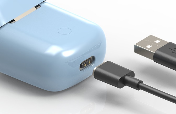 2pin magnetic charging cable