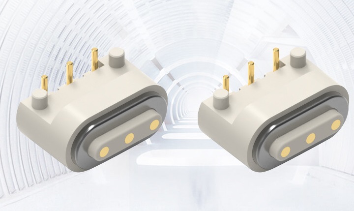 3pin magnetic charging connector